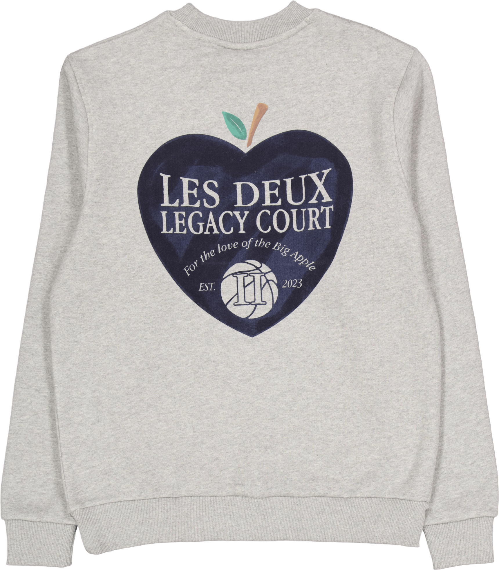Legacy Court Sweatshirt Grey Melange - Bild 2