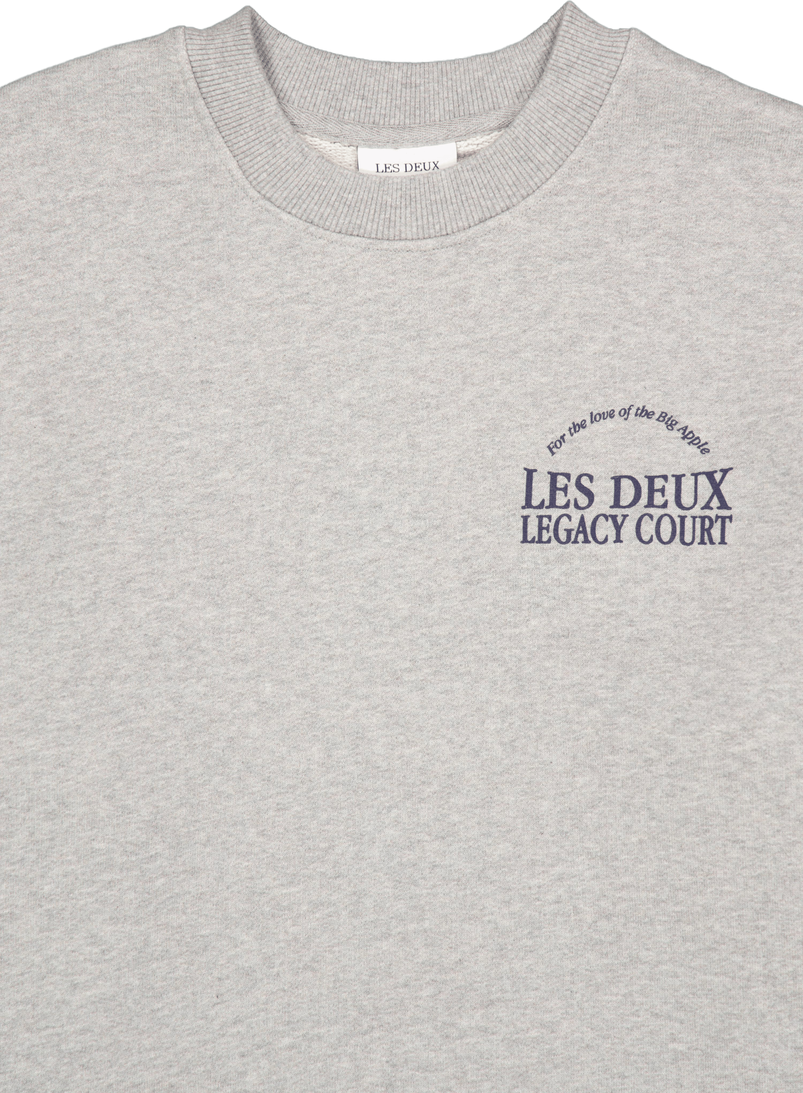 Legacy Court Sweatshirt Grey Melange - Bild 3