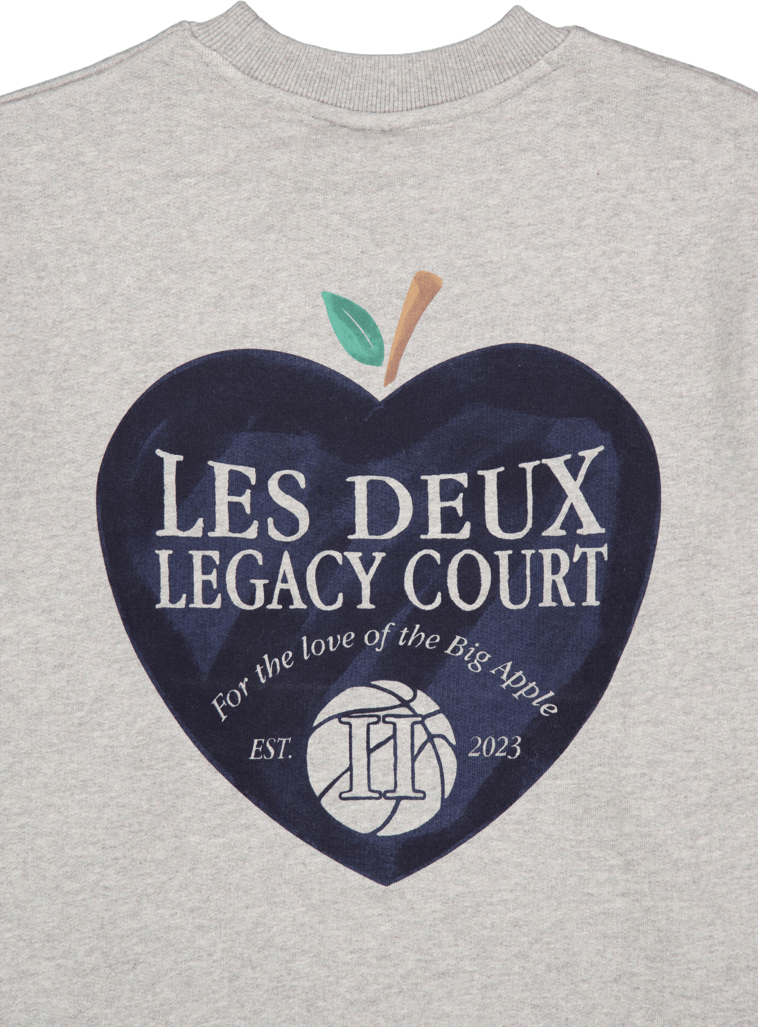 Legacy Court Sweatshirt Grey Melange - Bild 4
