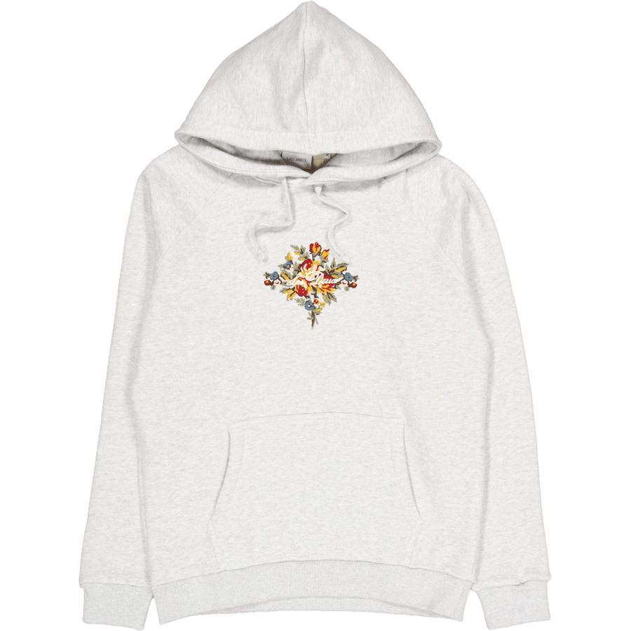 Fiore Hoodie Snow Melange