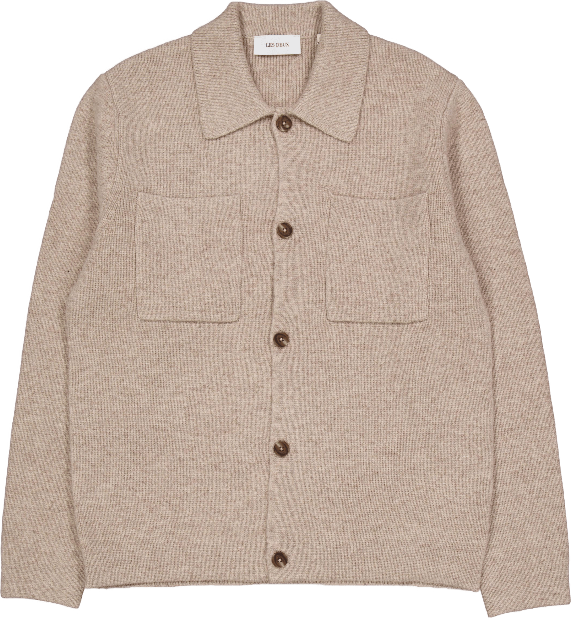 Fischer Milano Overshirt Light Desert Sand Melange