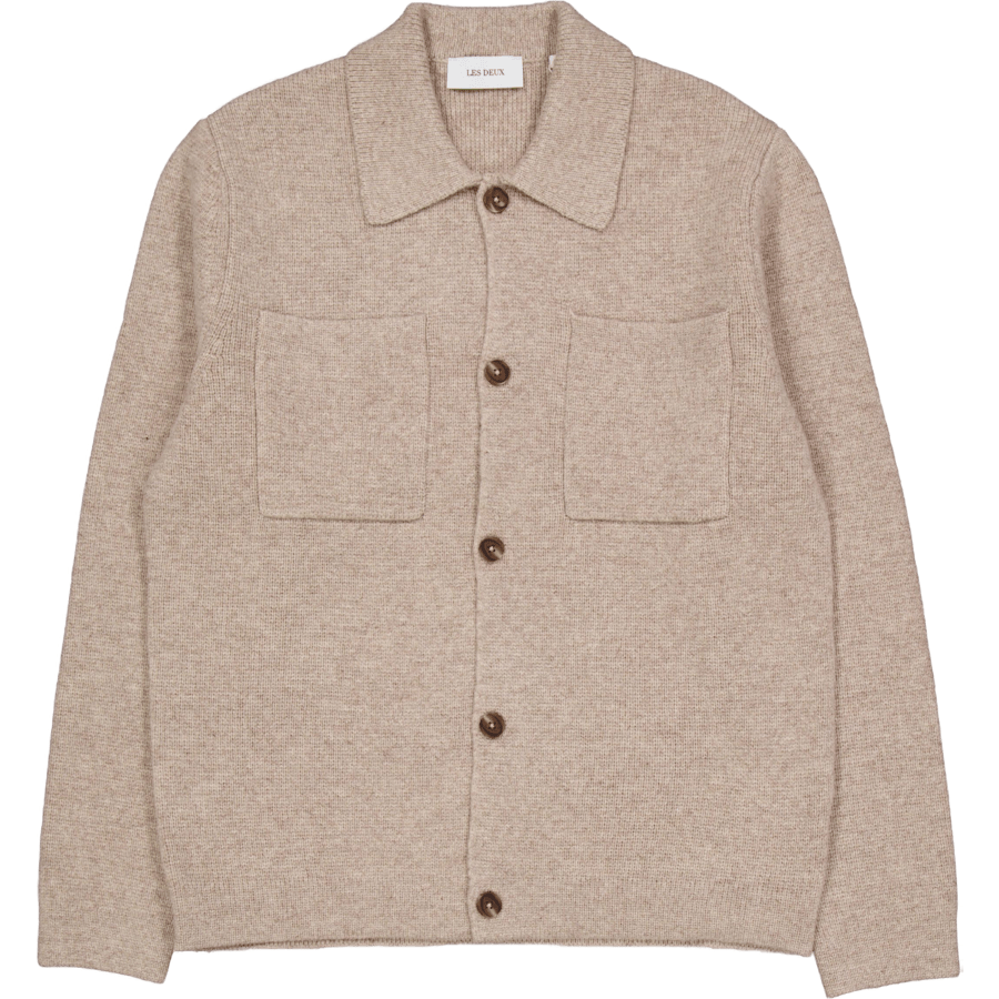 Fischer Milano Overshirt Light Desert Sand Melange