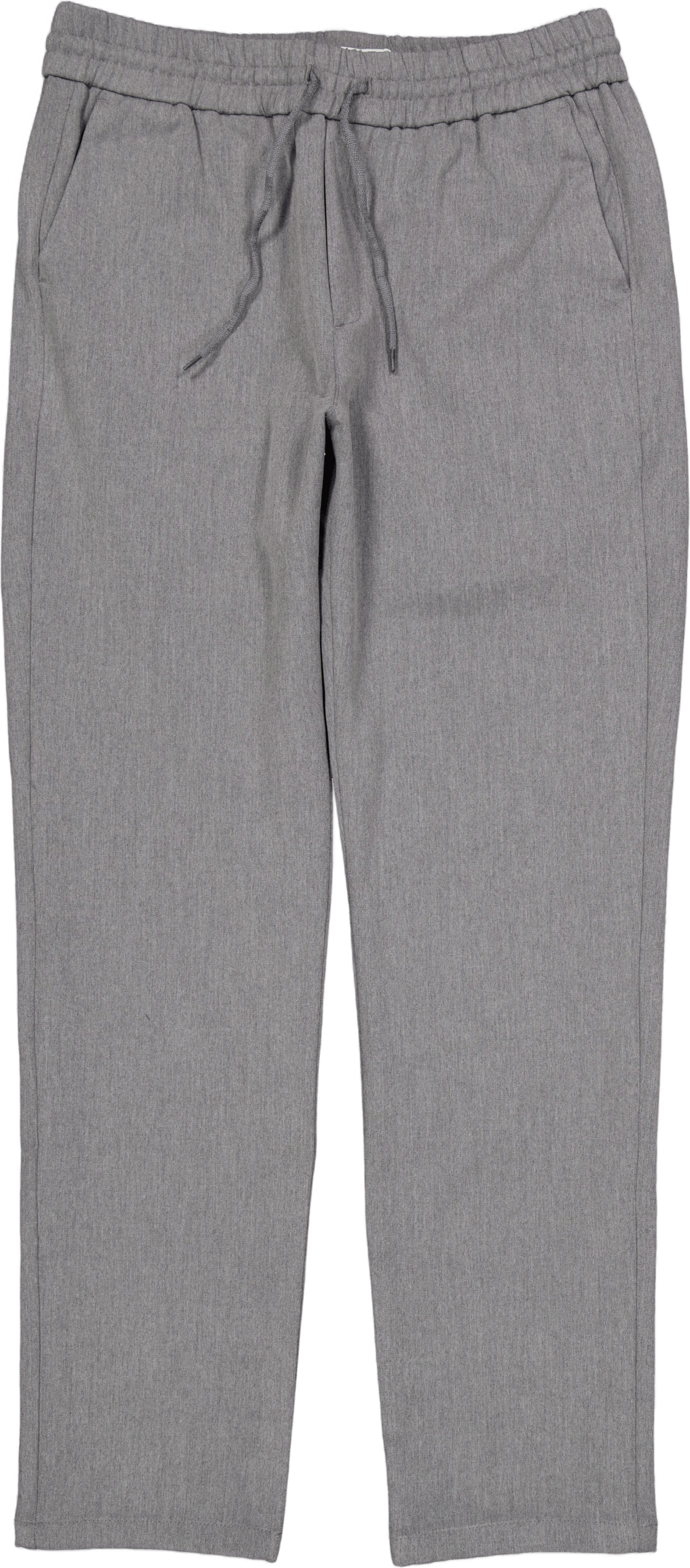 Patrick Drawstring Pants Grey Melange