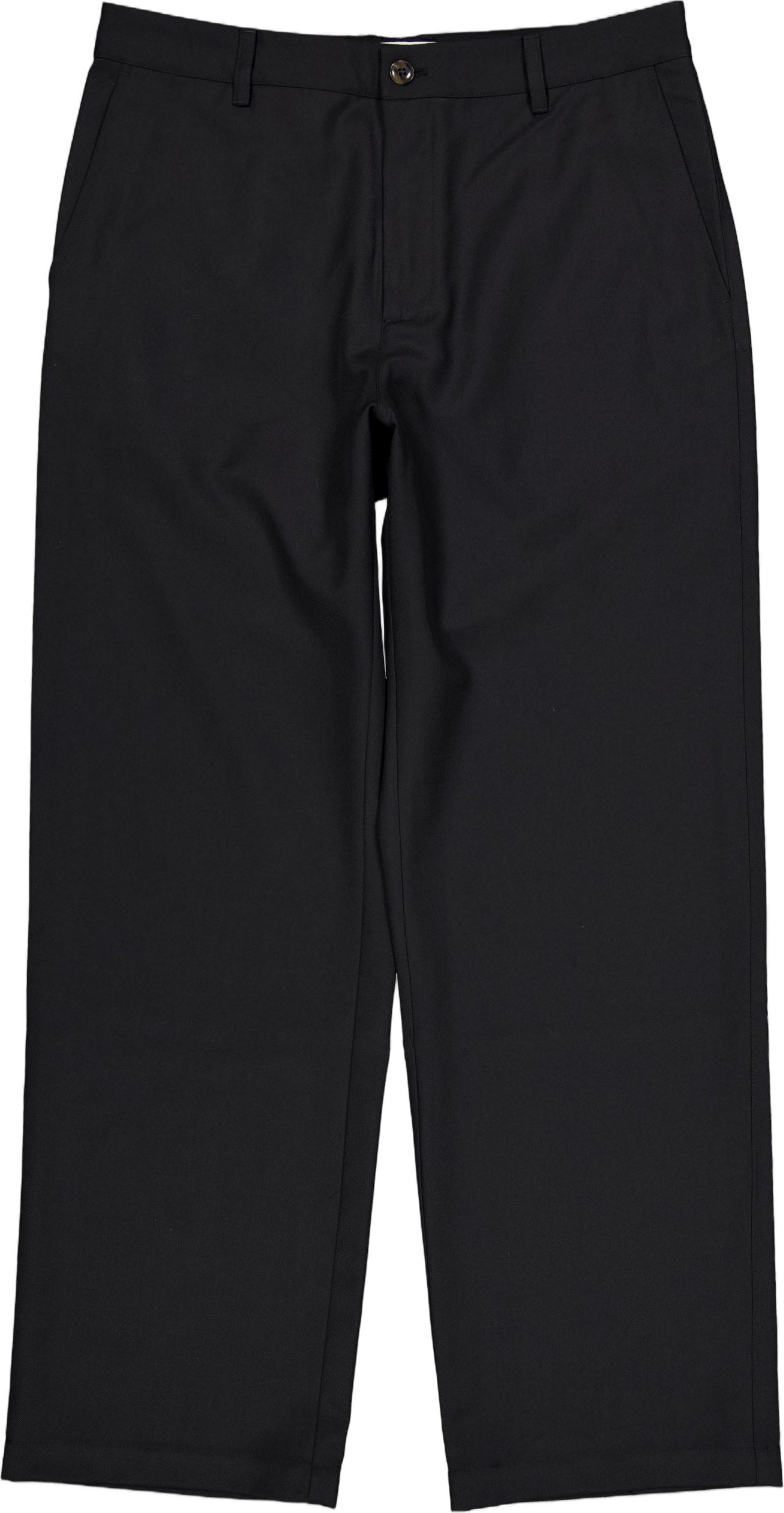 Reece Twill Pants Black