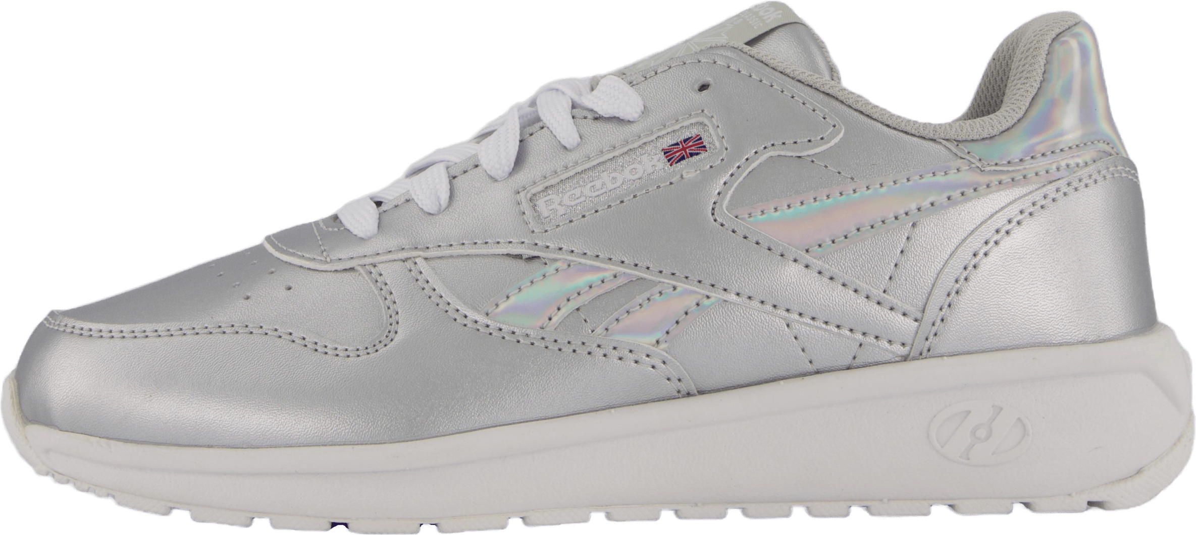 Classic Leather Silver/white