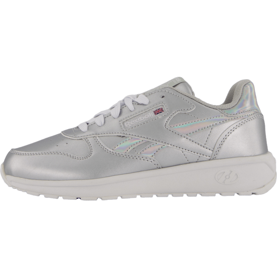 Classic Leather Silver/white