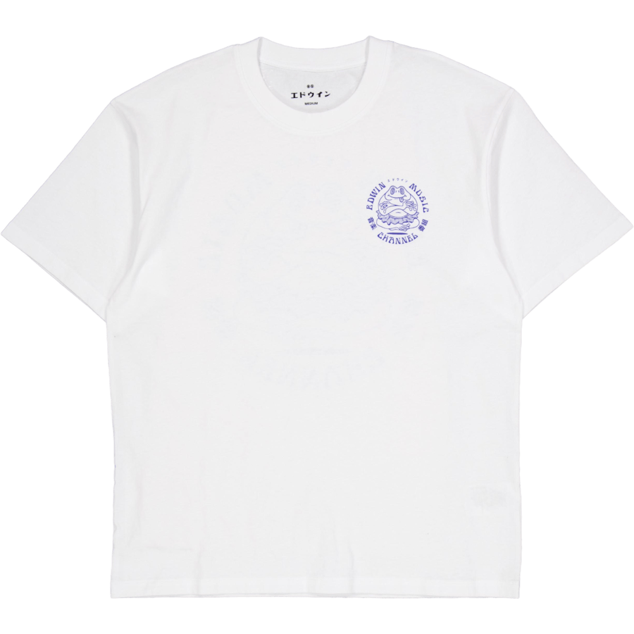 Edwin Music Channel T-shirt White