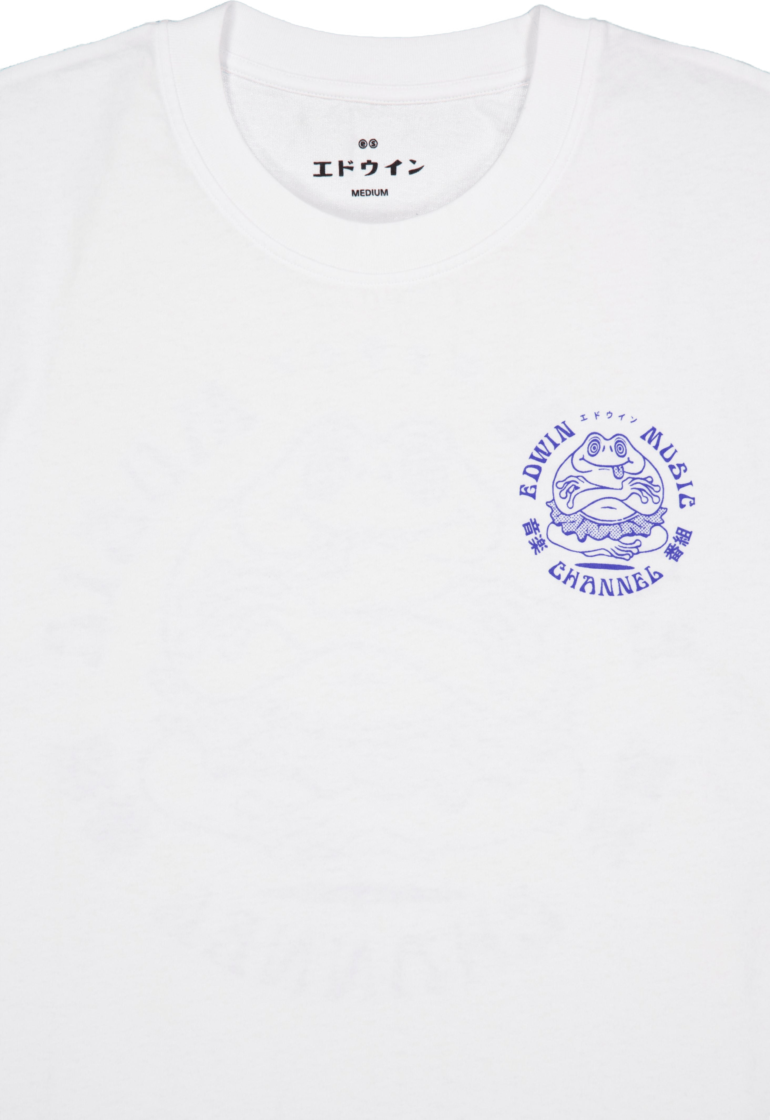 Edwin Music Channel T-shirt White - Bild 3
