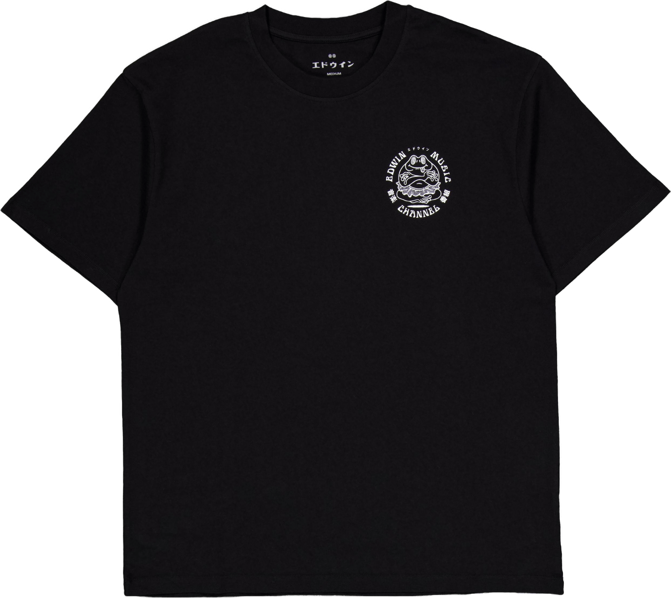 Edwin Music Channel T-shirt Black