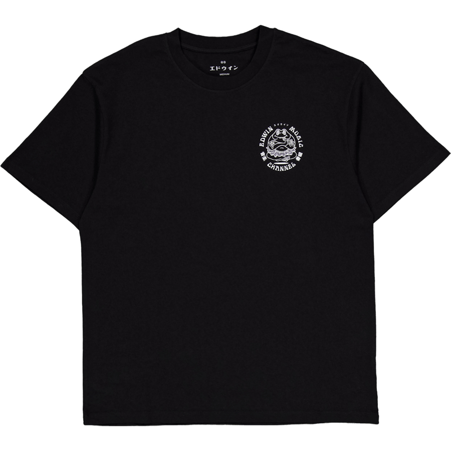 Edwin Music Channel T-shirt Black