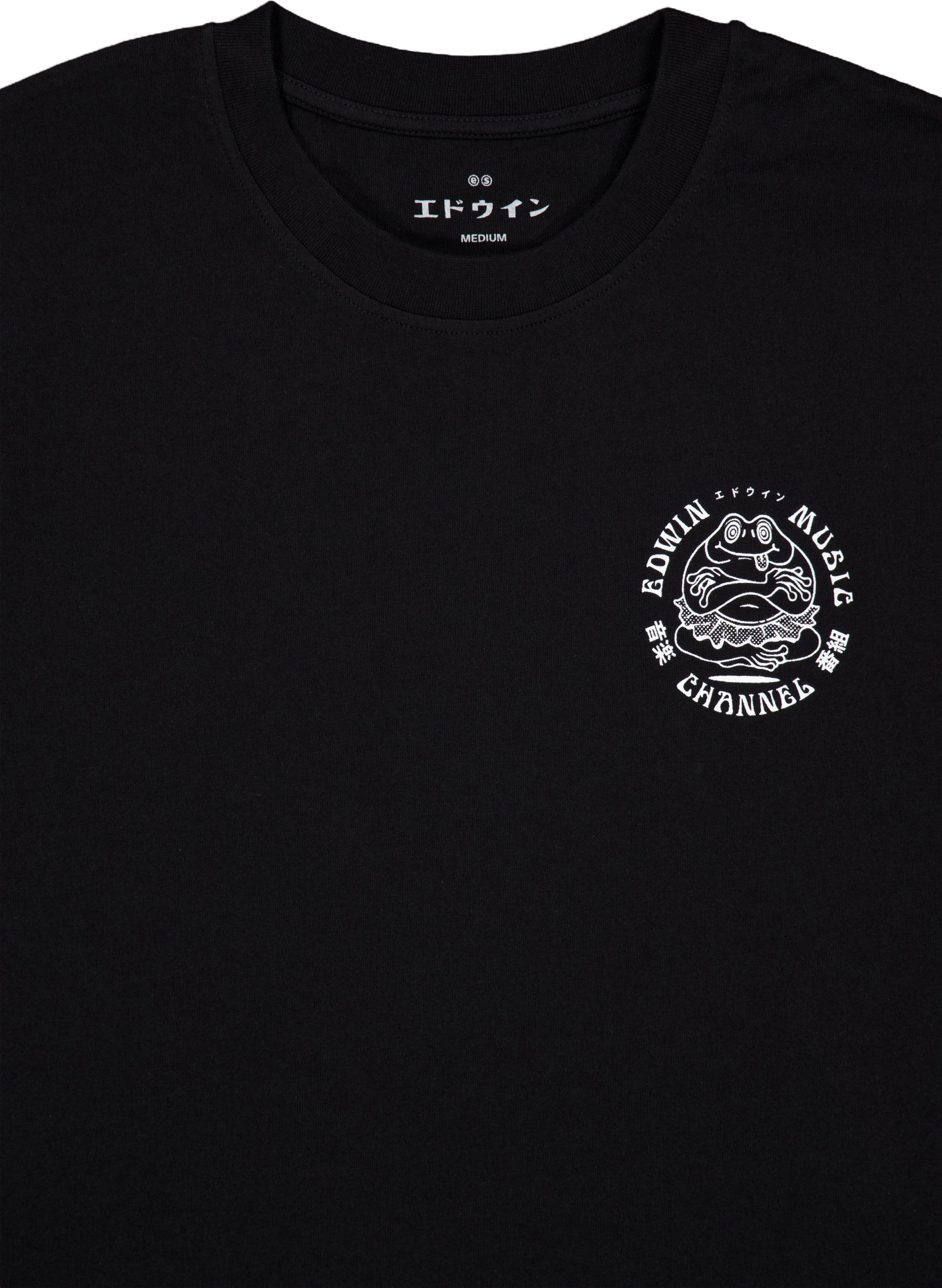 Edwin Music Channel T-shirt Black - Bild 3