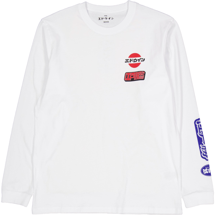 Edo Win T-shirt Ls White