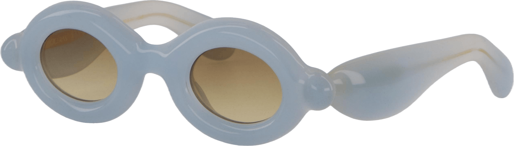 Pebble Round Milky Blue, Unisex, Utrustning, Tillbehör, Blå, ONESIZE