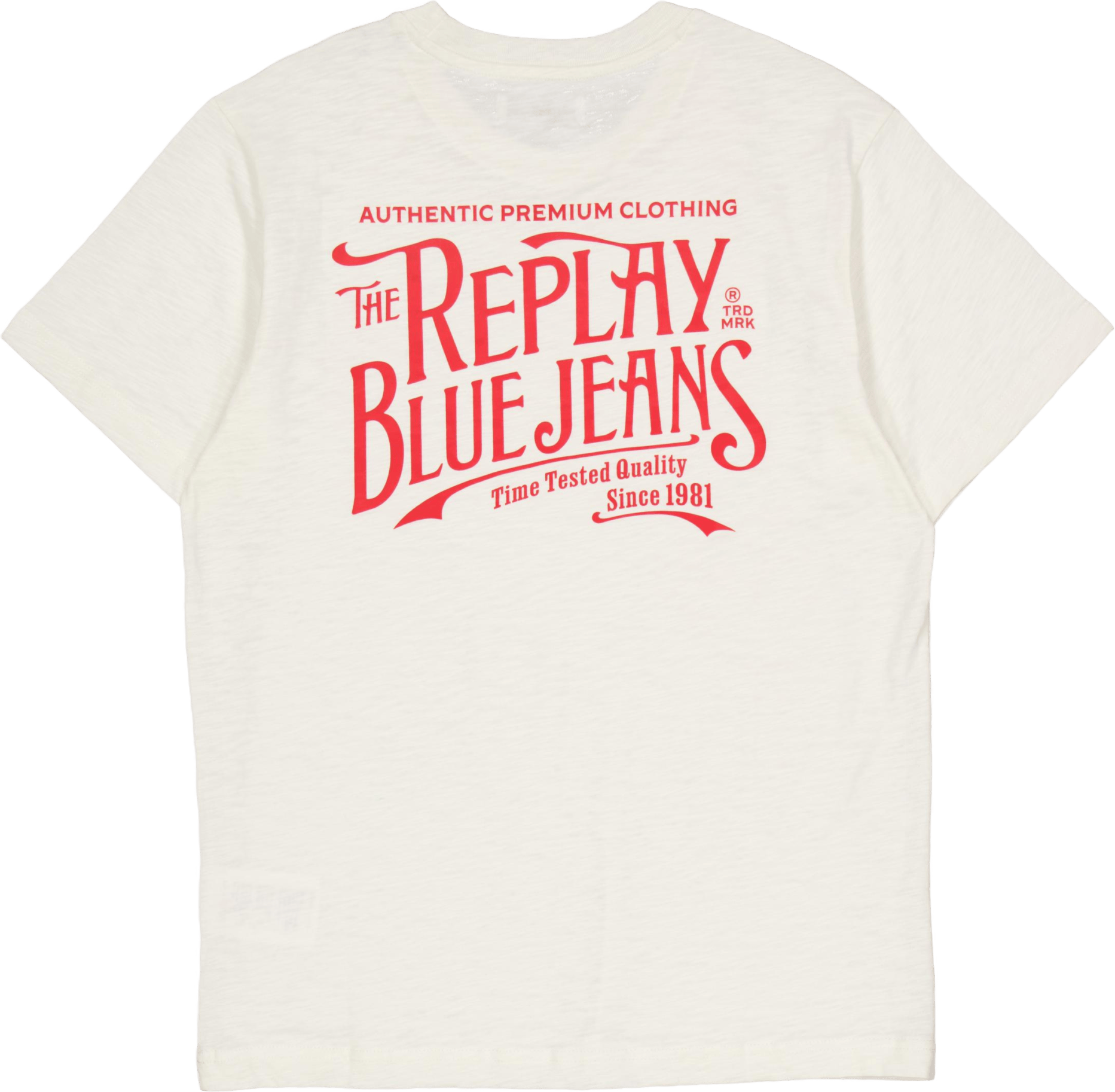 Backprint Tee Butter White - Bild 2