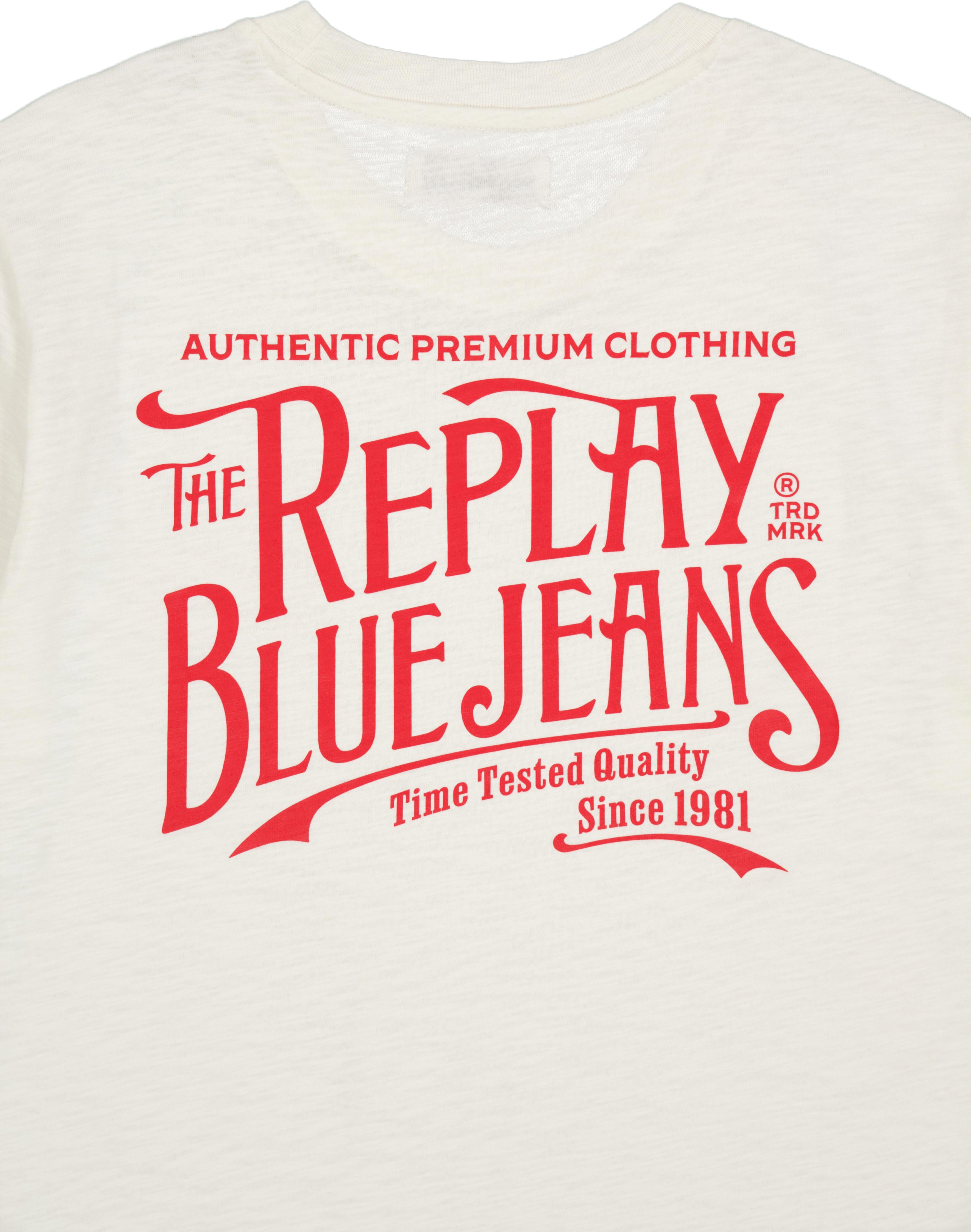 Backprint Tee Butter White - Bild 4