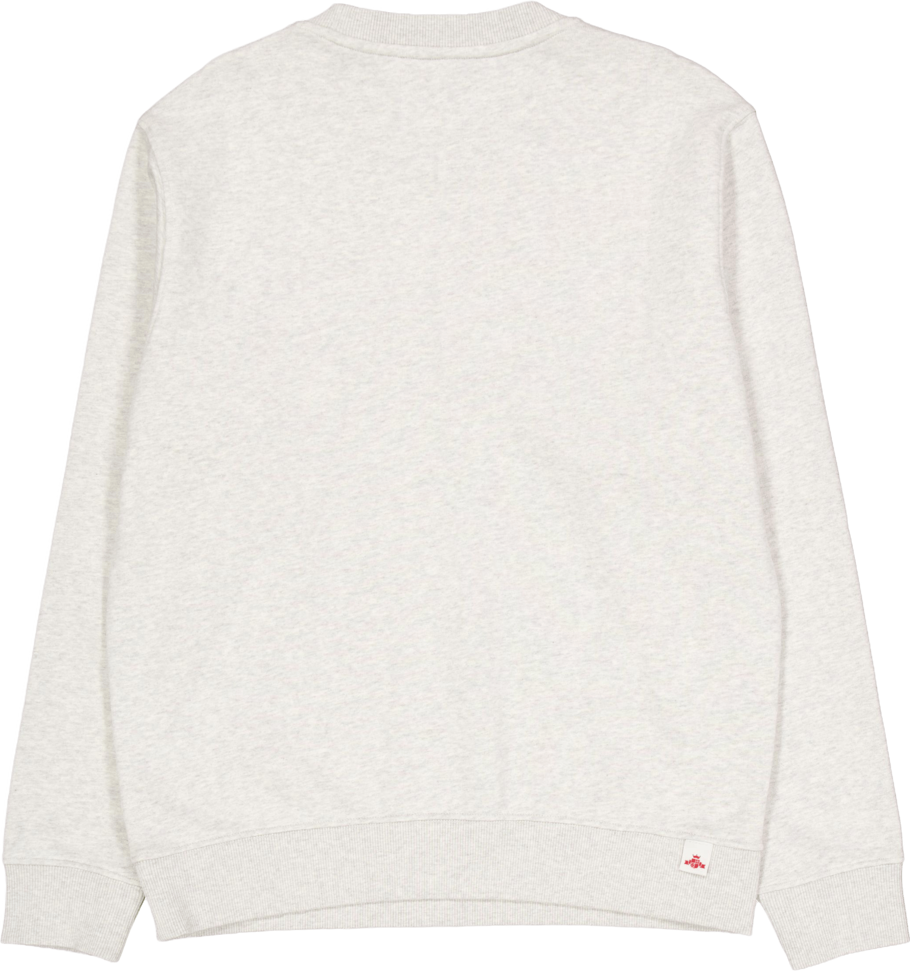 French Terry Crew Neck Sweatsh Light Grey Melange - Bild 2