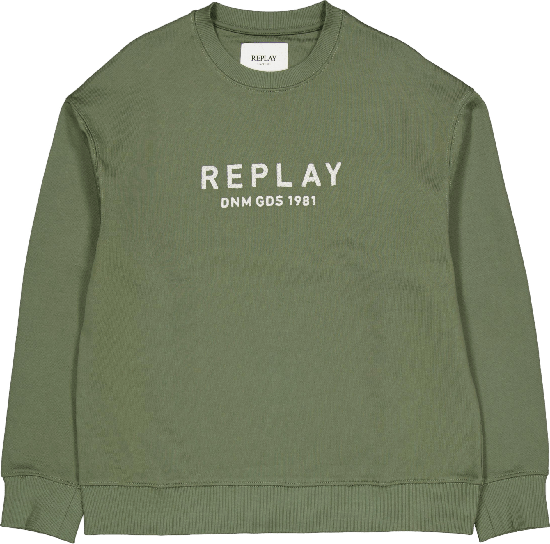 Embroided Logo Sweatshirt Military