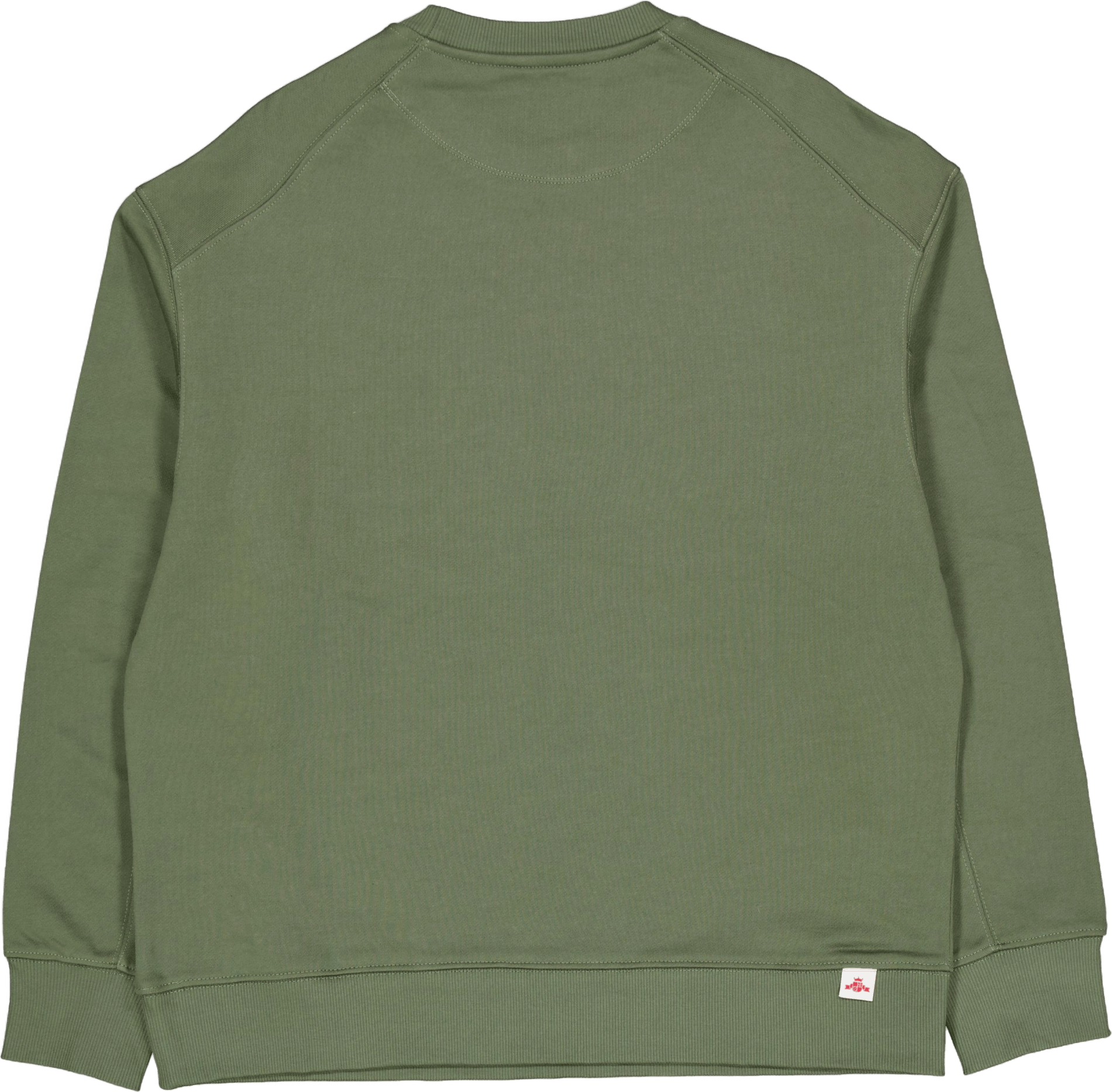 Embroided Logo Sweatshirt Military - Bild 2
