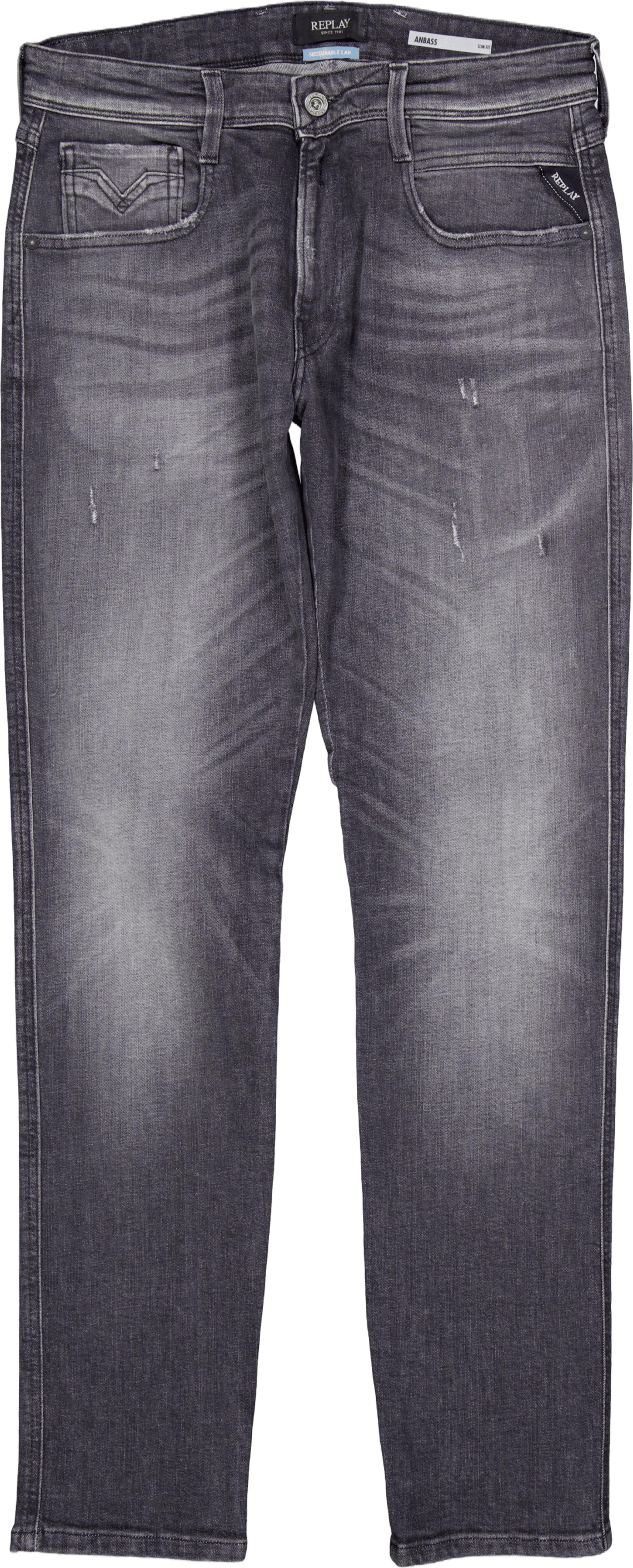 Anbass Powerstretch Aged Medium Grey