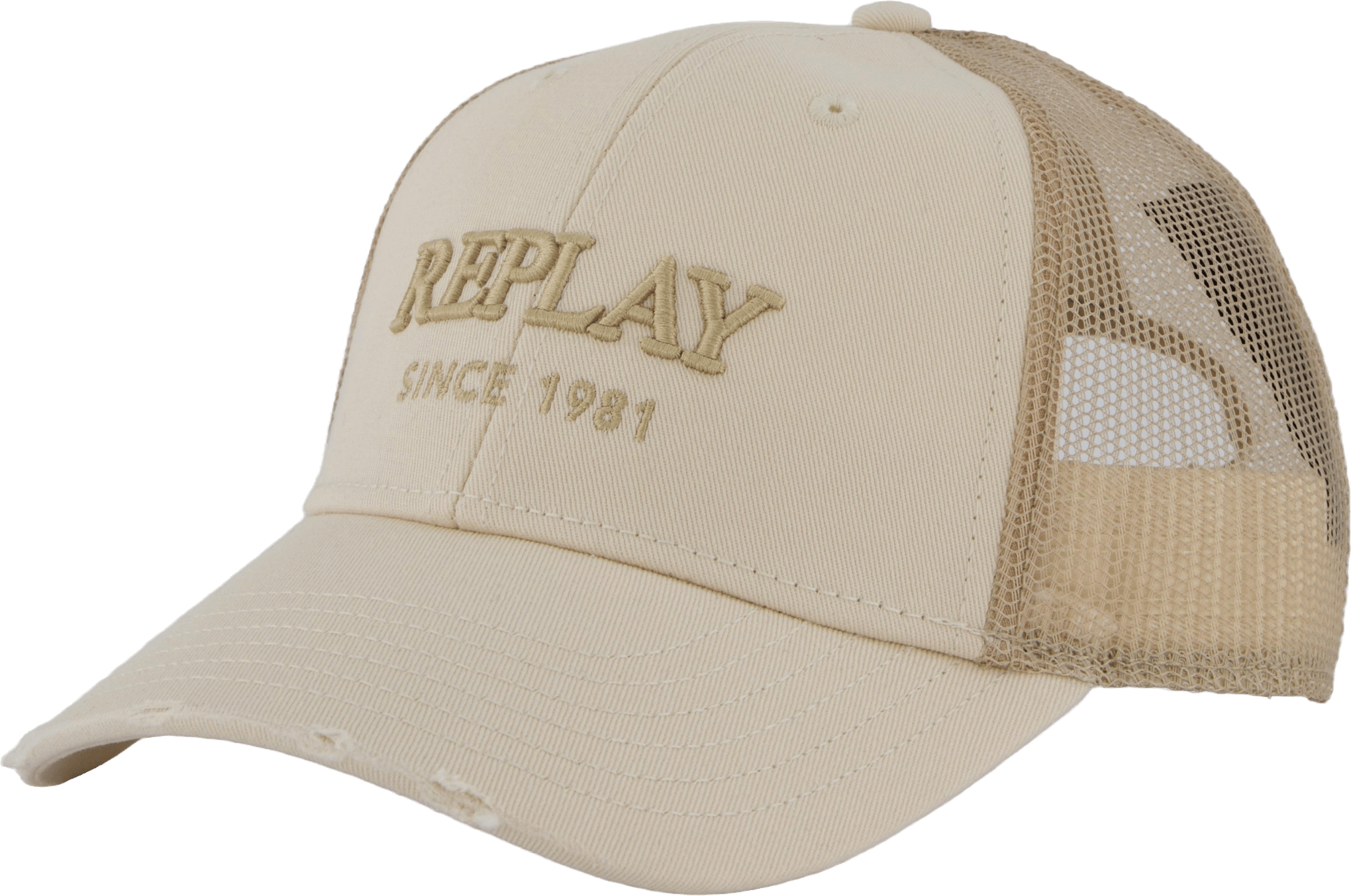 Logo Trucker White Smoke