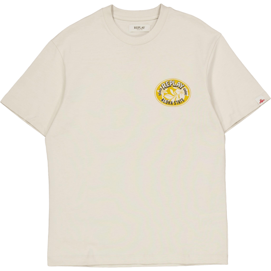 Backprint Tee Alabaster