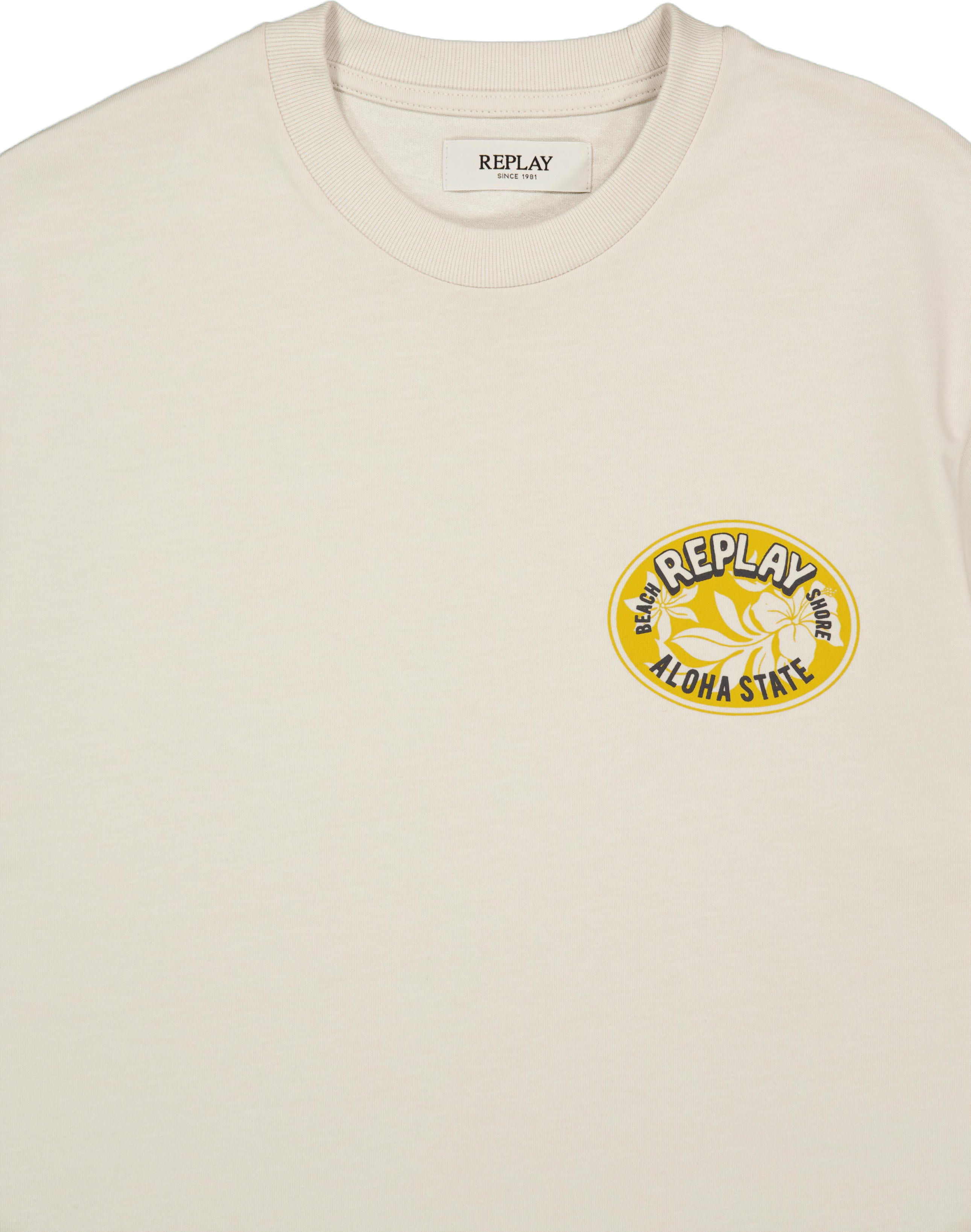 Backprint Tee Alabaster - Bild 3