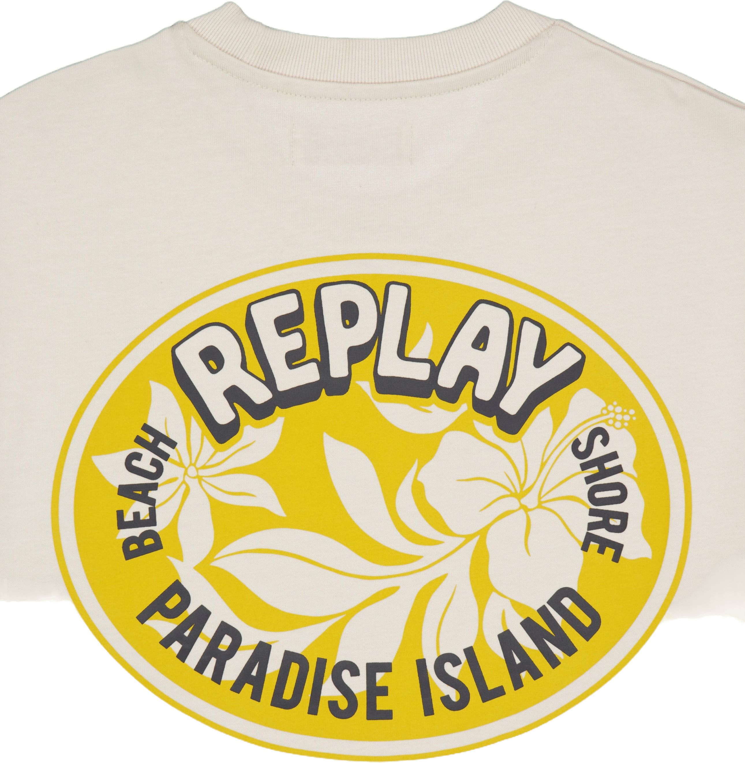 Backprint Tee Alabaster - Bild 4