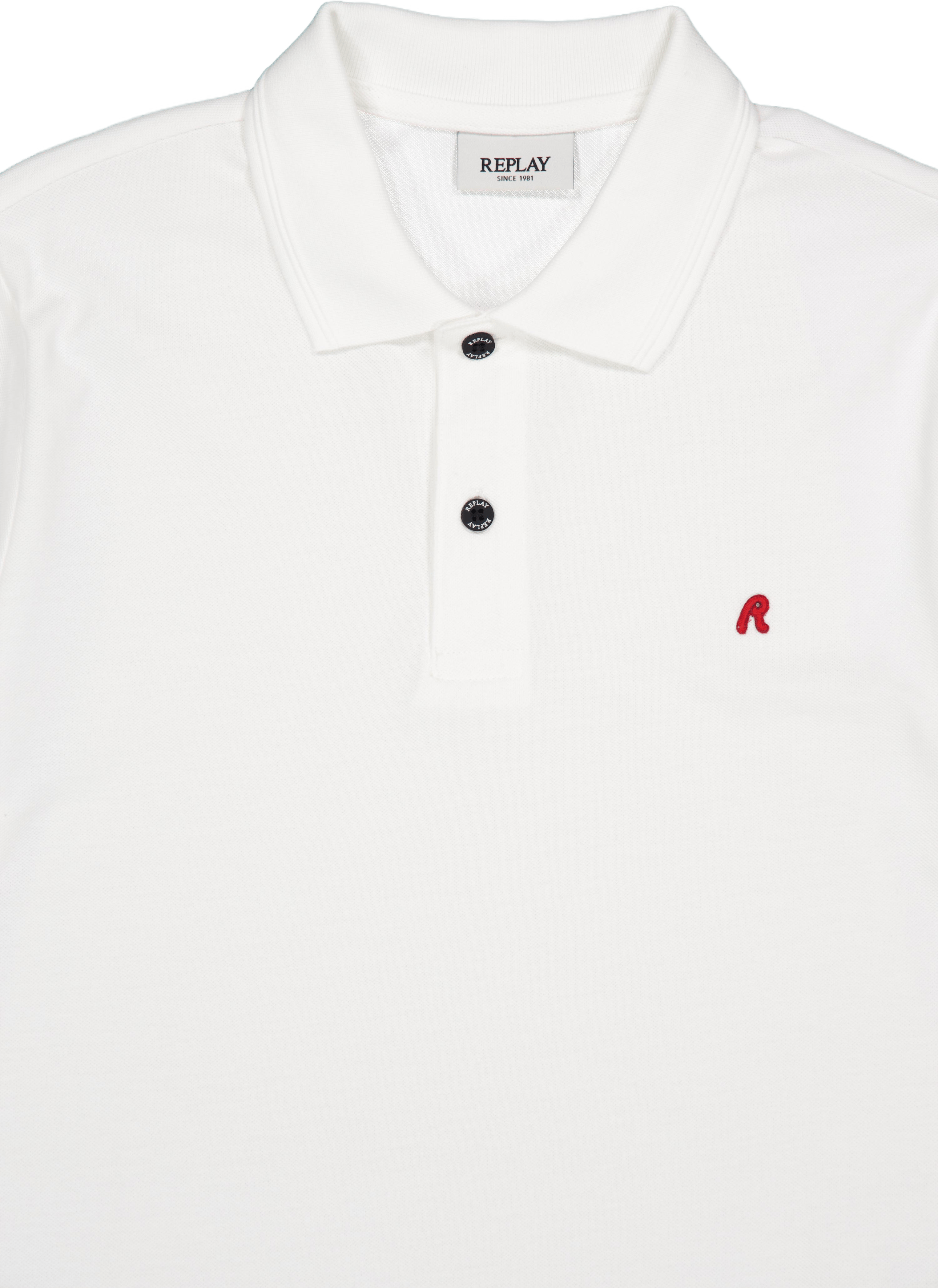 Replay Piké Off White - Bild 3