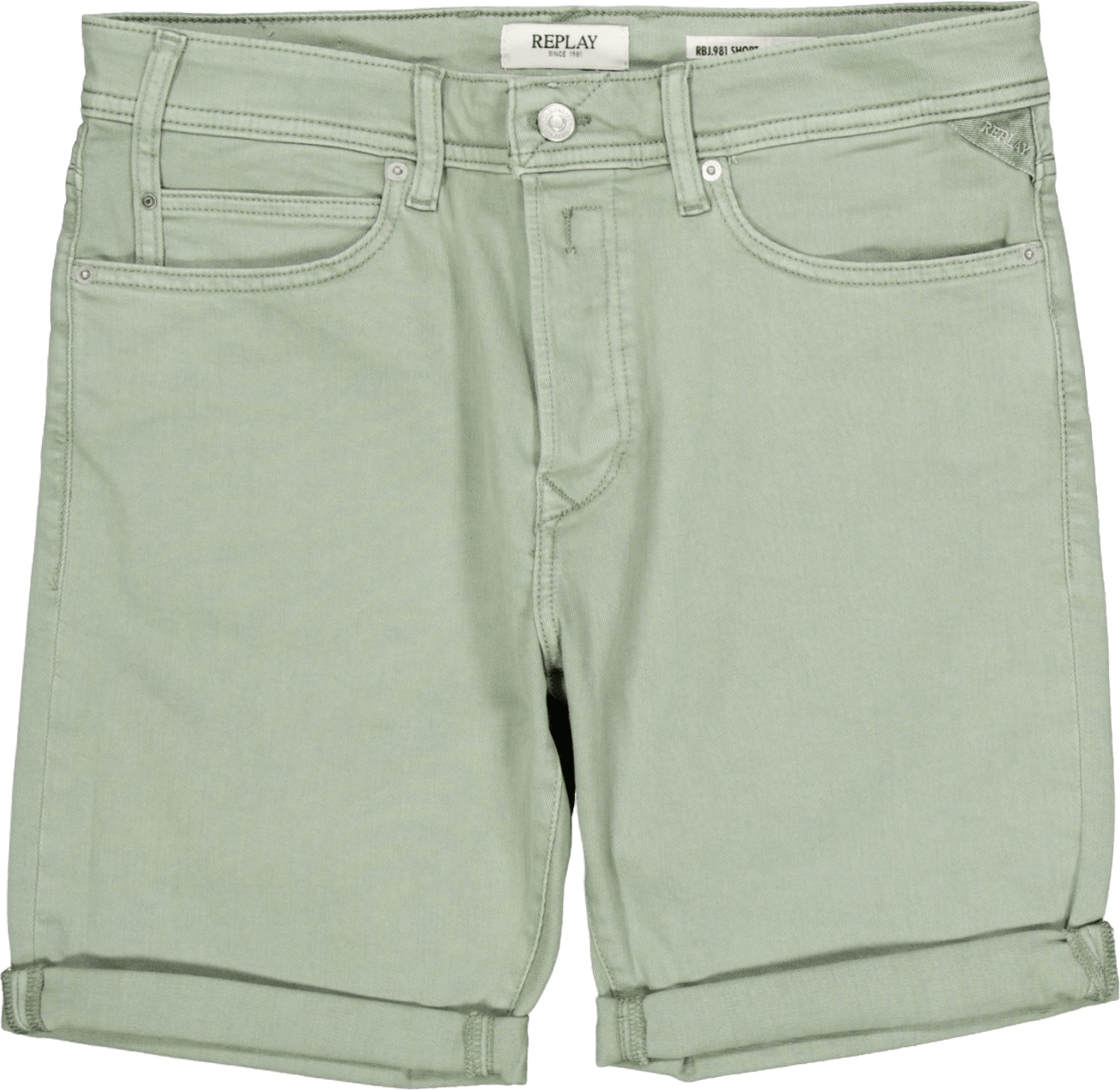 Rbj 981 Bull Stretch Light Sage Green