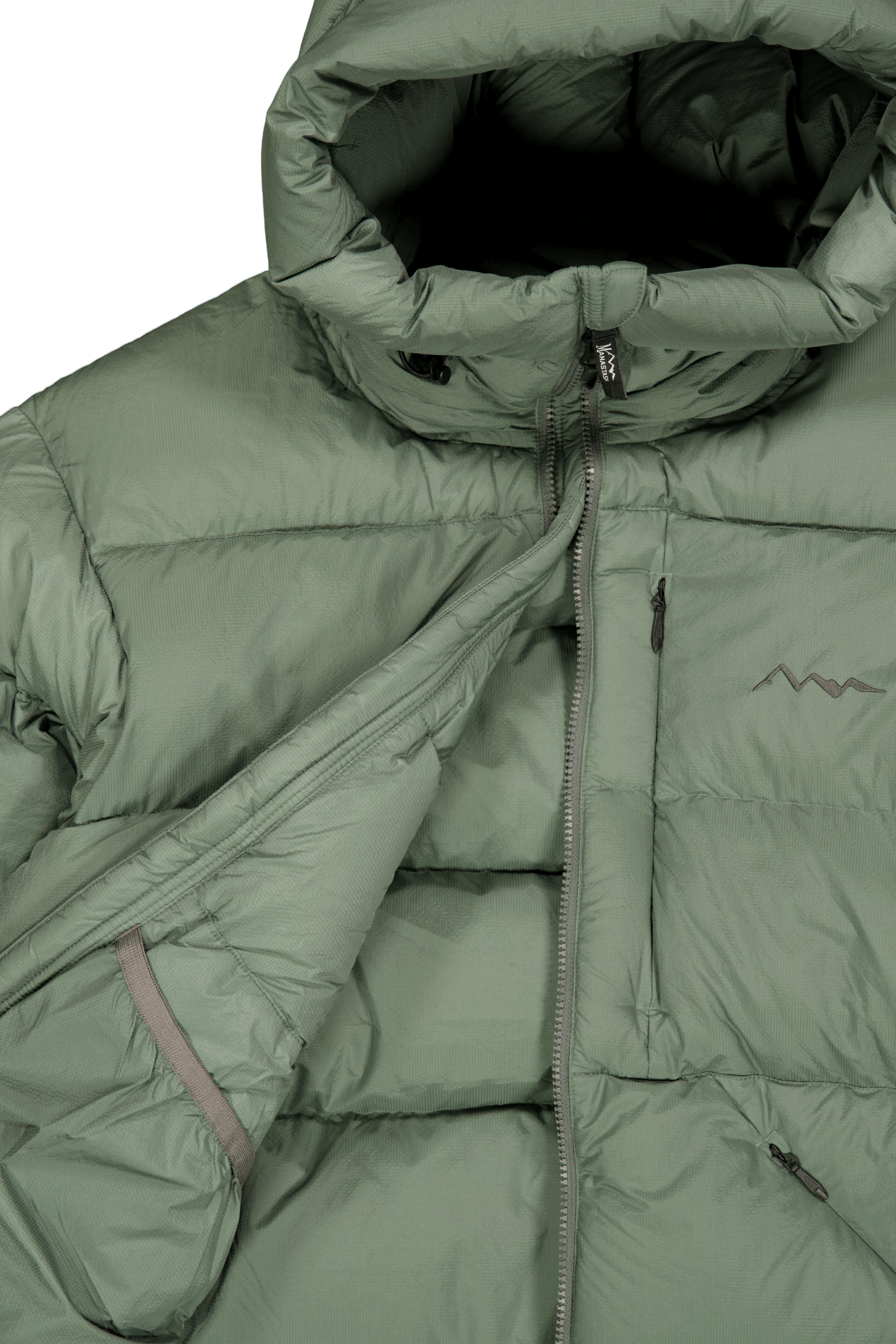 M-rip Down Jkt Sage - Bild 5