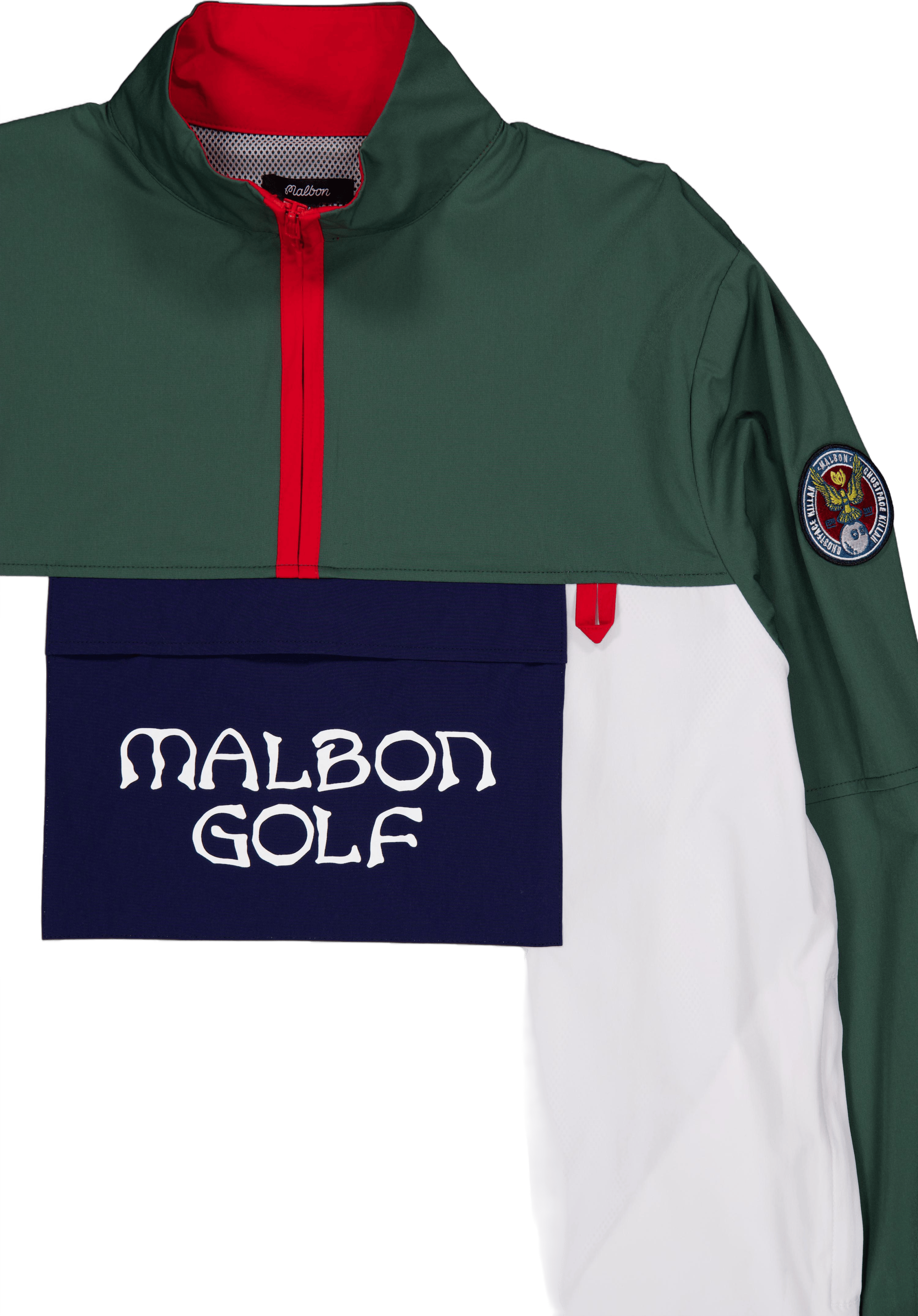 Malbon X Ghostface Killah Pull Green - Bild 3