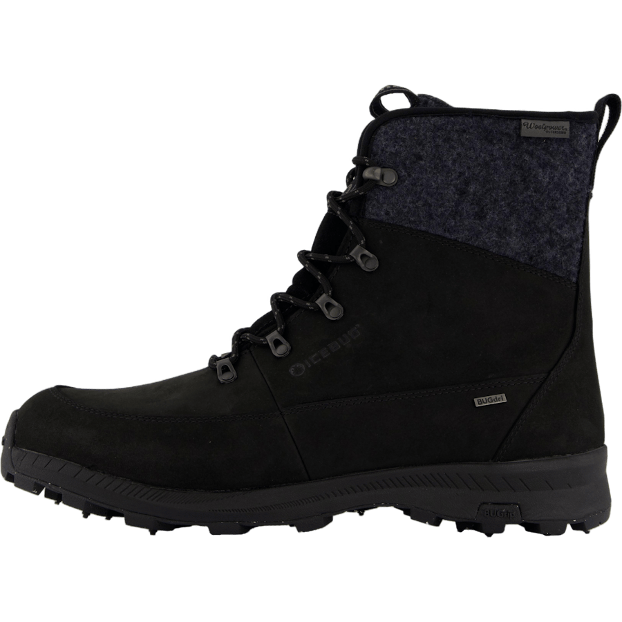 Adak Rewool M Bugrip Black/grey