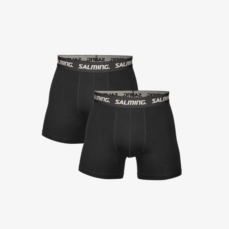 2-pack Cotton Boxer Black