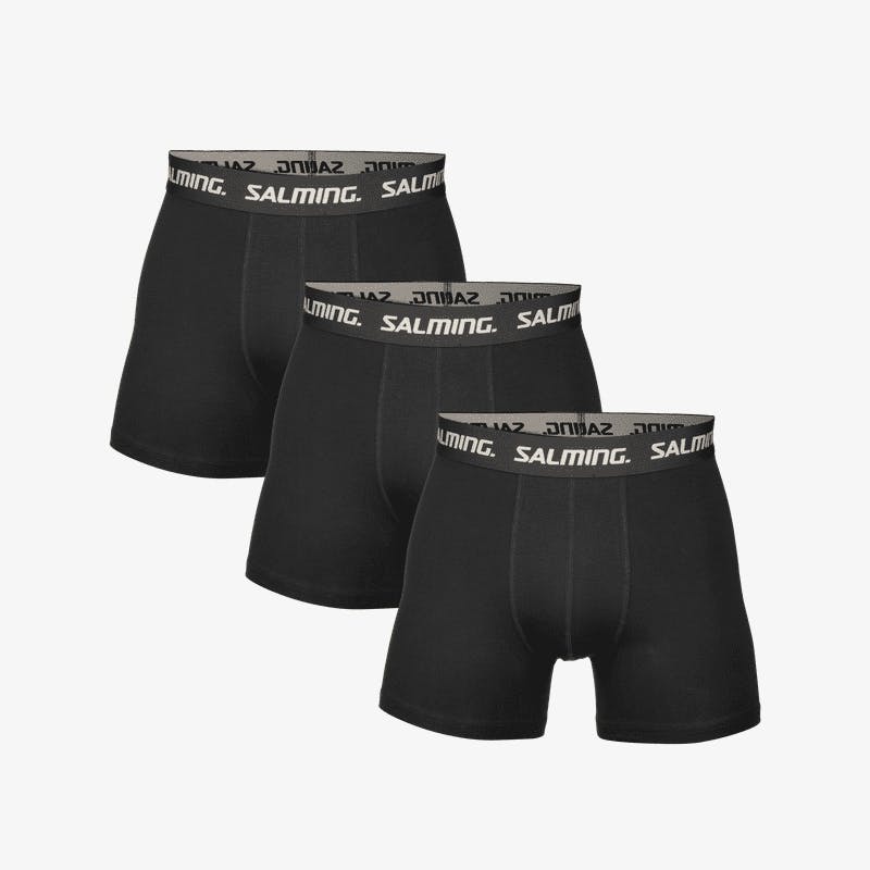 3-pack Cotton Boxer Black