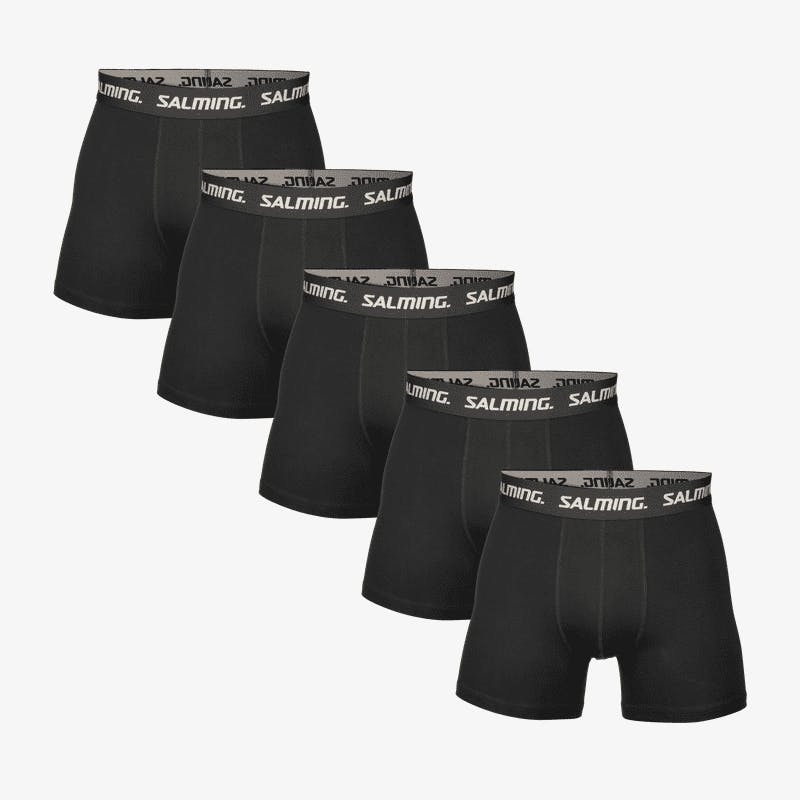 5-pack Cotton Boxer Black