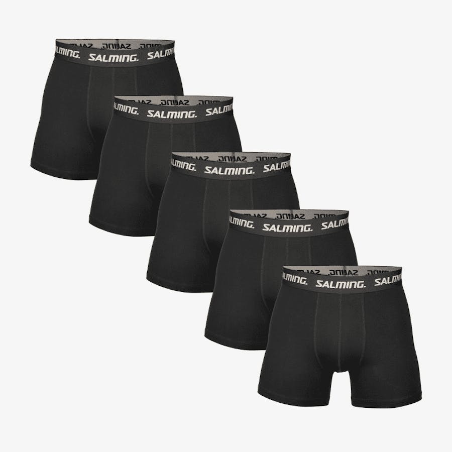 5-pack Cotton Boxer Black