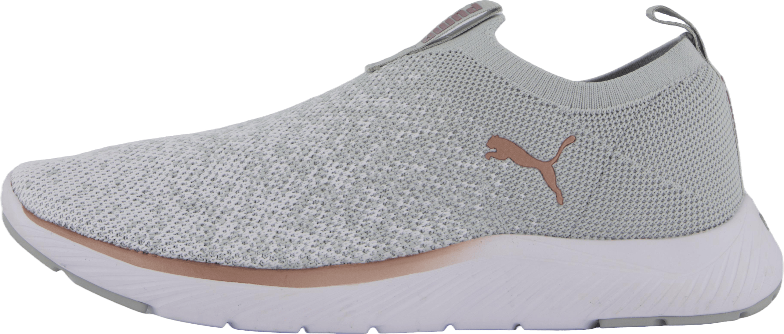 Softride Remi Slip-on Knit Wn  Ash Gray-puma White-rose Gold