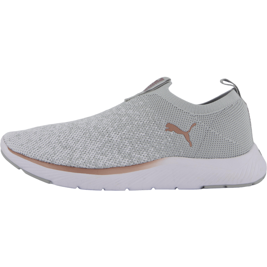 Softride Remi Slip-on Knit Wn Ash Gray-puma White-rose Gold