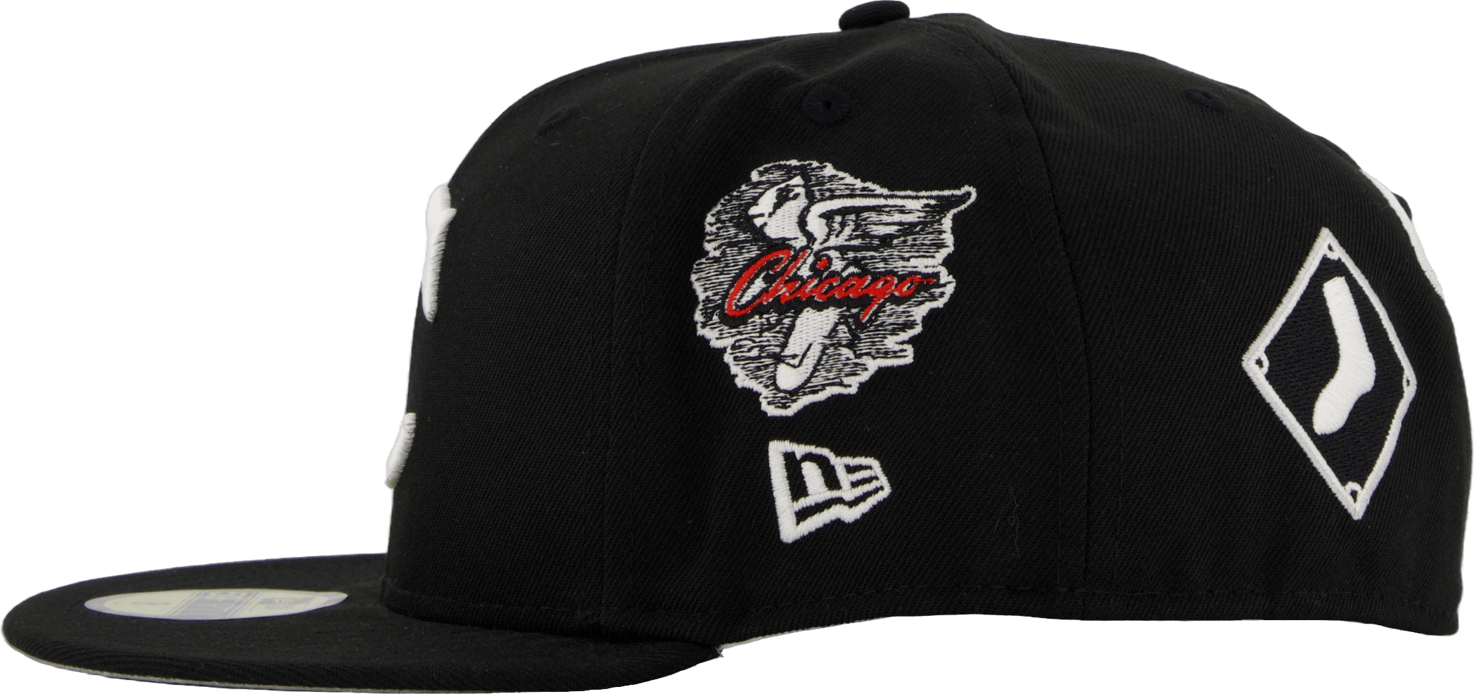 Mlb Coops Patch 59fifty Chiwh Blk - Bild 2