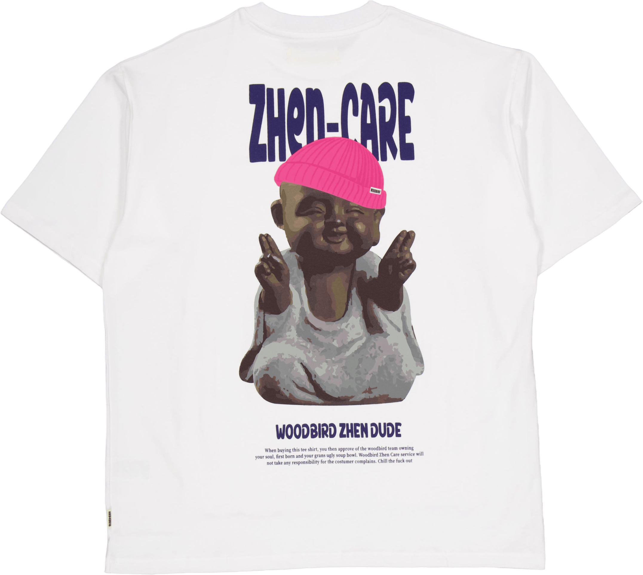 Wbbaine Dude Tee White - Bild 2