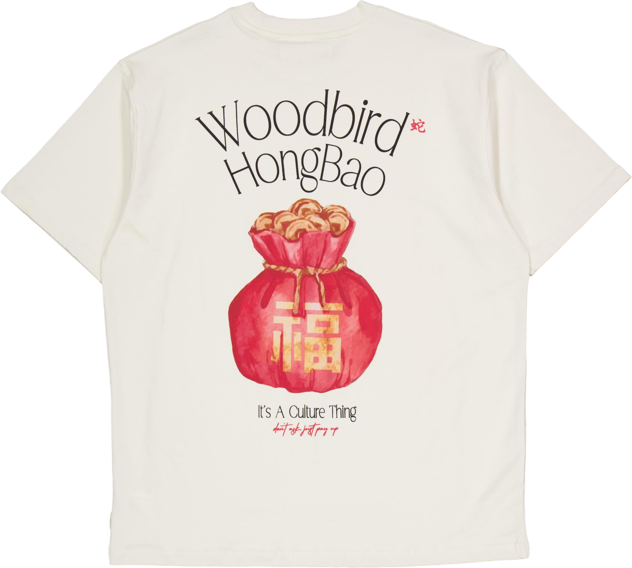 Wbbaine Hongbao Tee Off White - Bild 2