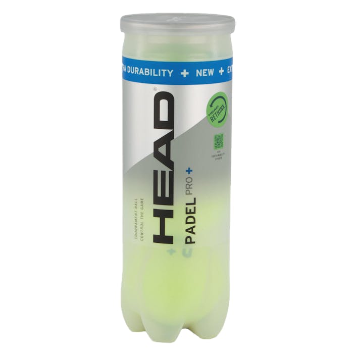 3b Head Padel Pro+, Unisex, Utstyr, racketer, Padel, Grønn, ONESIZE