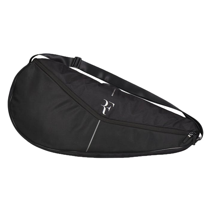 Rf Racquet Cover, Unisex, Ekwipunek, torby i plecaki, Tenis ziemny, Czarny, ONESIZE