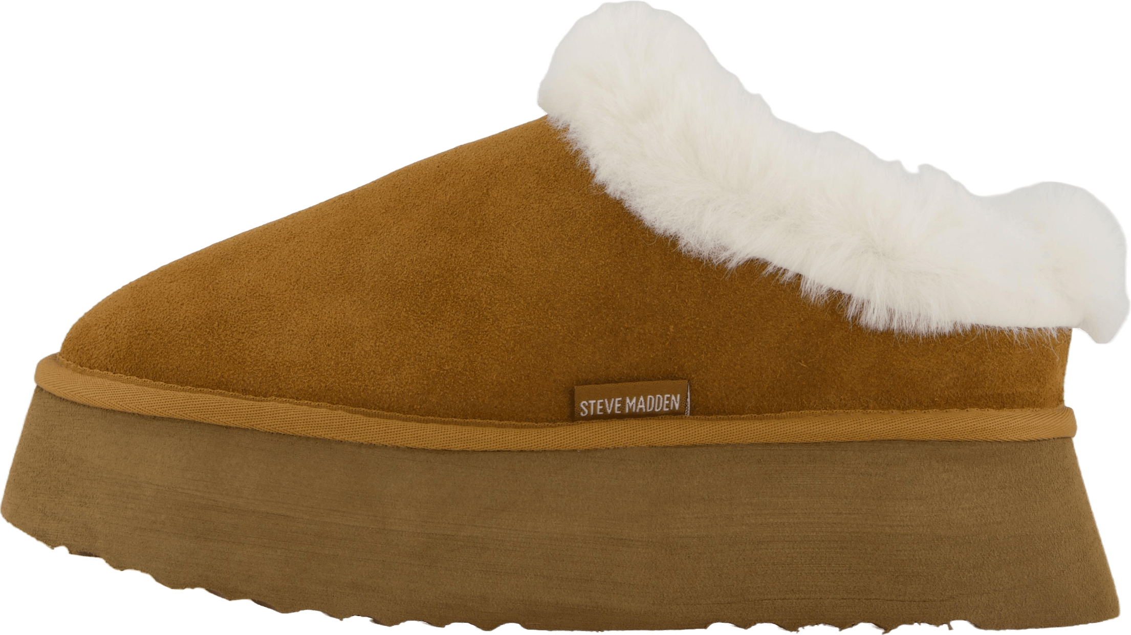 Chaplin Slide Chestnut Suede