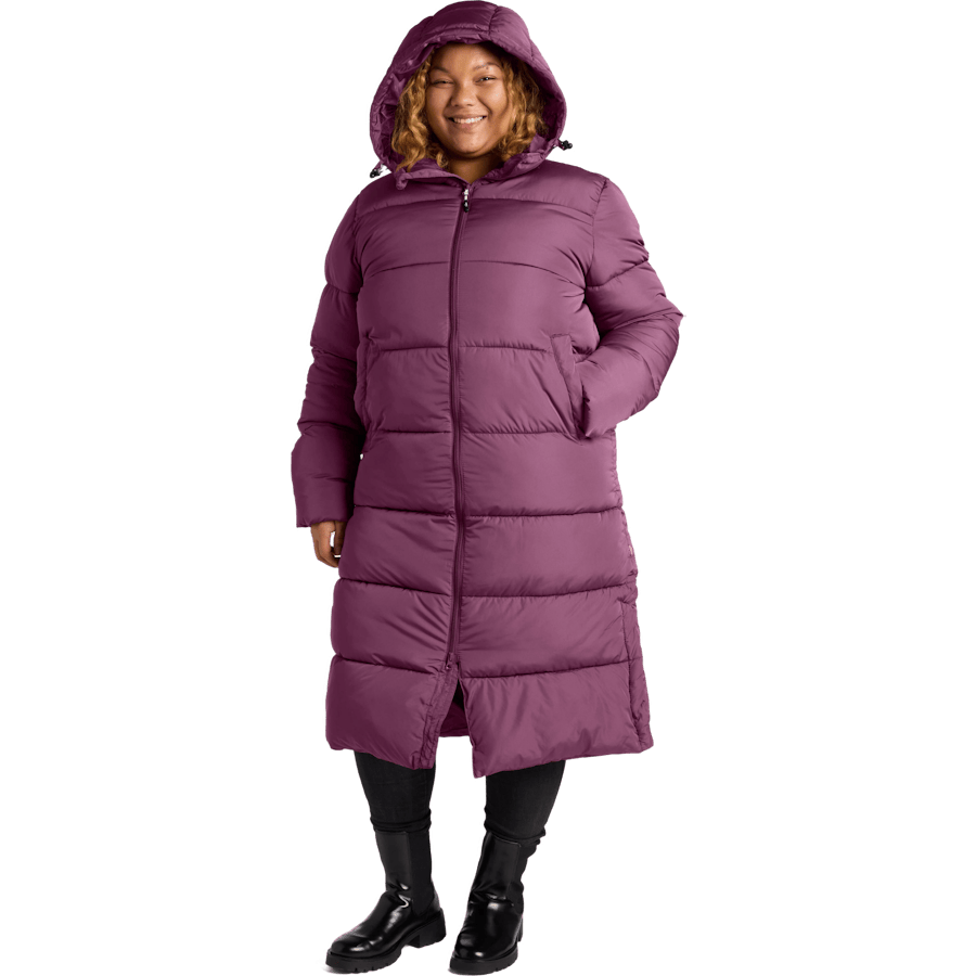 Deyna Reco Coat Red Plum