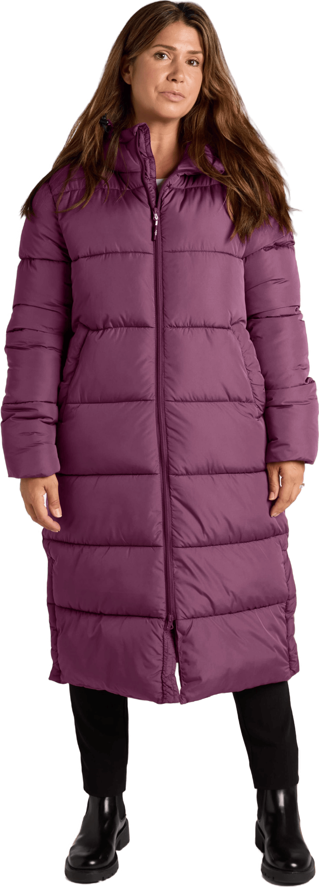 Deyna Reco Coat Red Plum - Bild 3