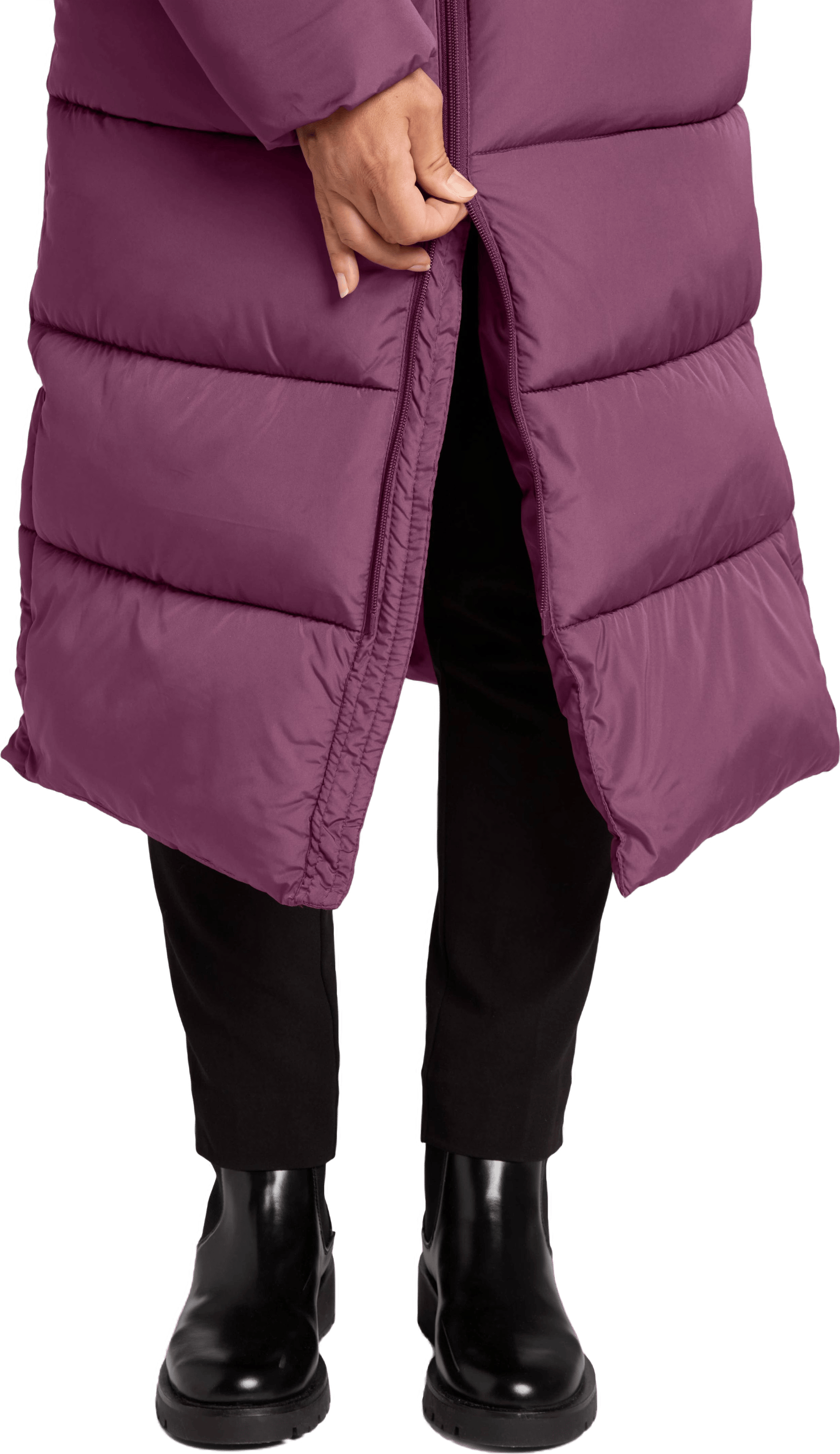 Deyna Reco Coat Red Plum - Bild 6