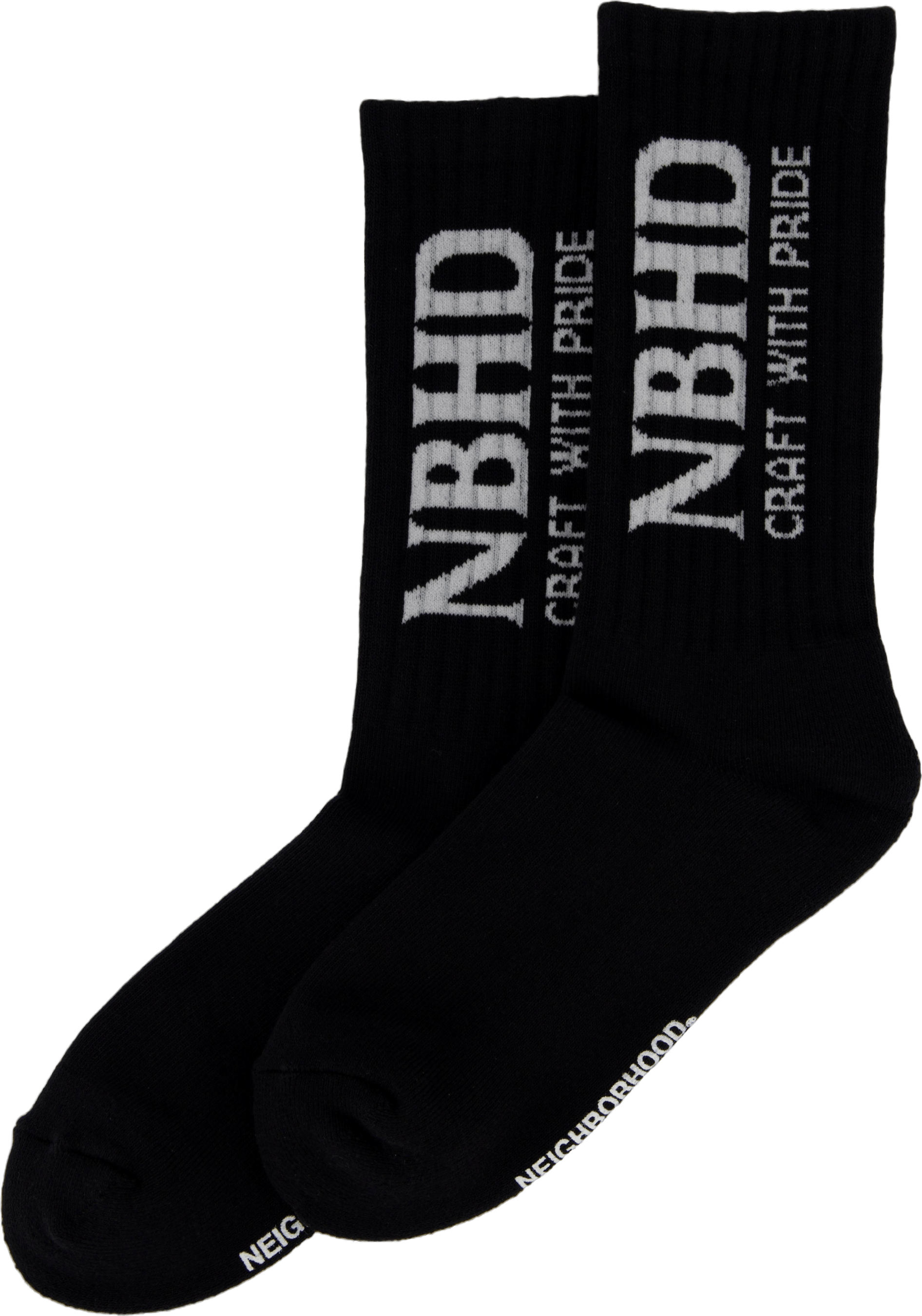 Nbhd Logo Socks Black - Bild 2