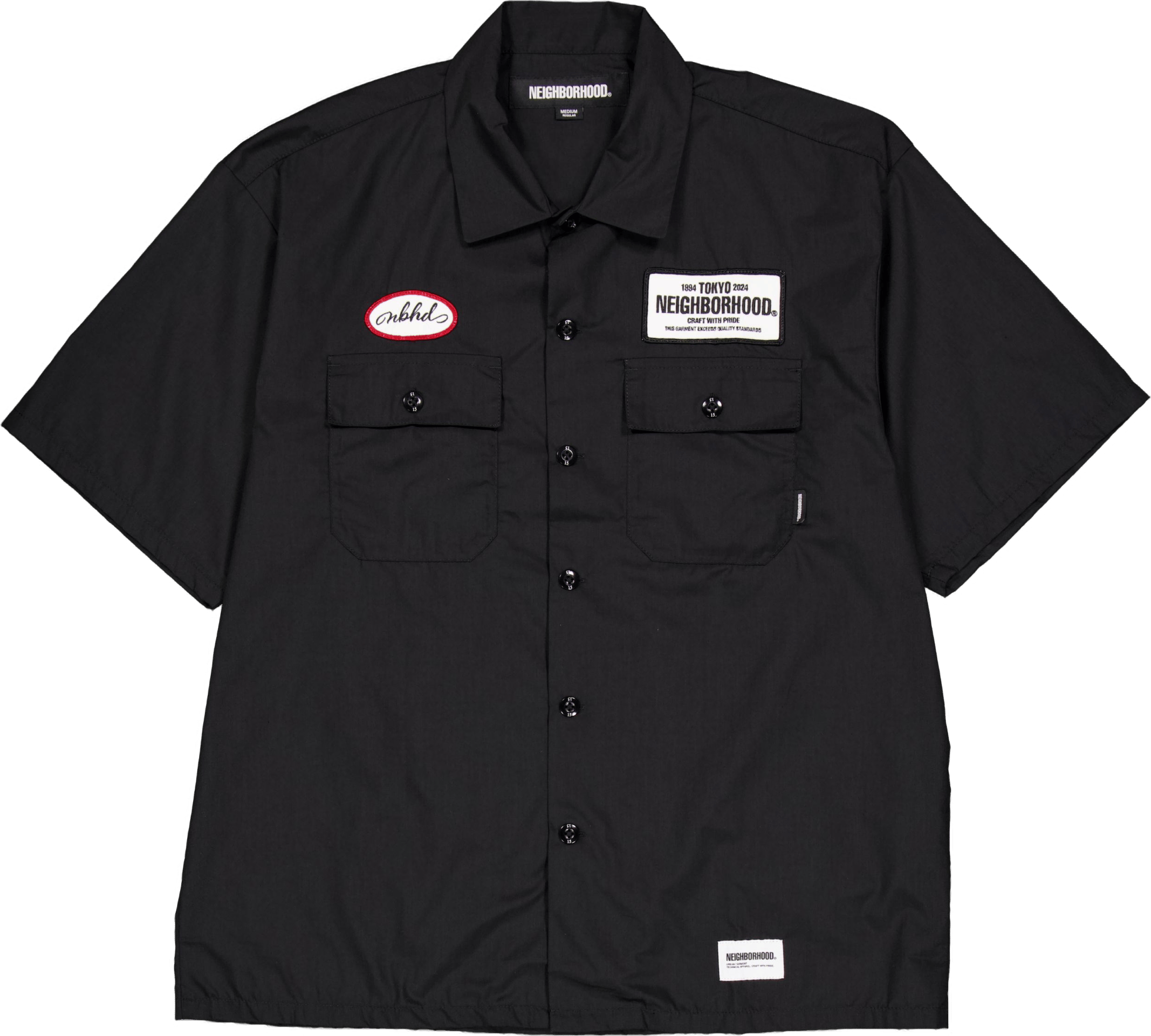 Classic Work Shirt Ss Black
