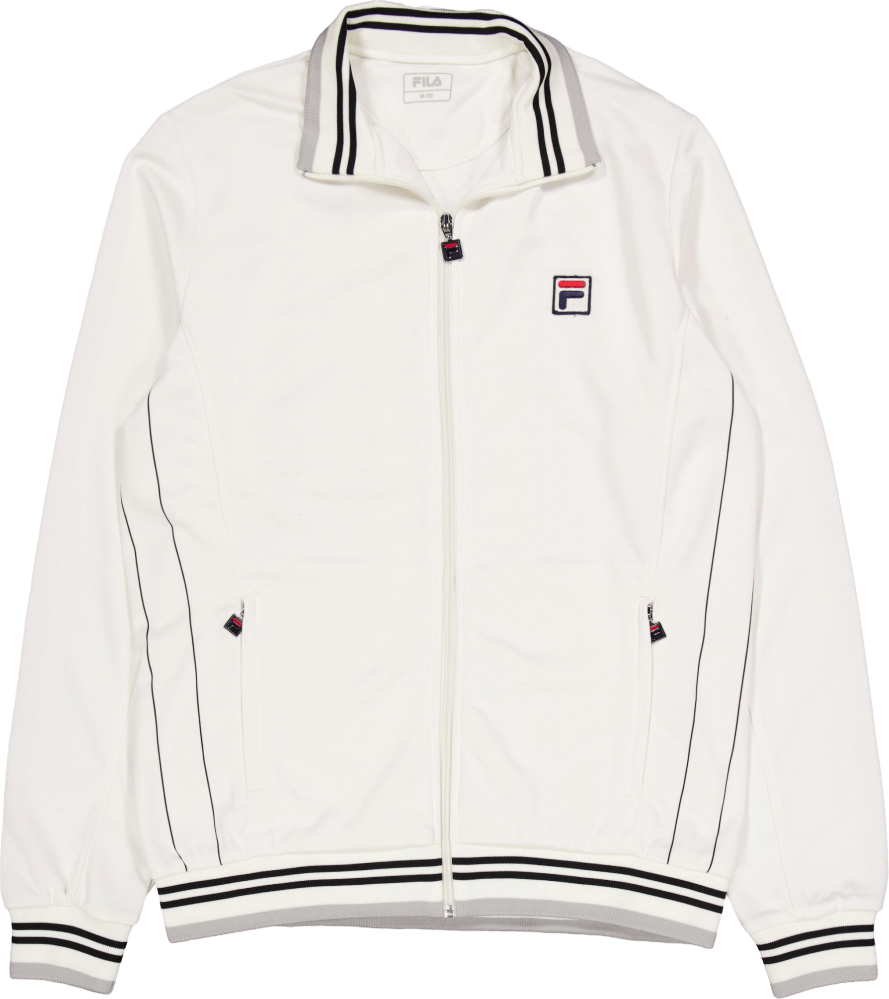 Jacket Björn Whitealyssumstripes, Male, Ropa, chaquetas, Padel, Blanco, L
